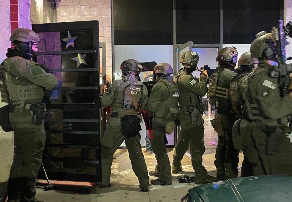 Military members swept up in raid of shady club teeming with illegal aliens, MS-13 and TDA gangsters