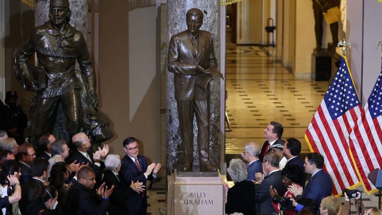Millions of people will now see these important Bible verses thanks to a new Billy Graham statue in the US Capitol