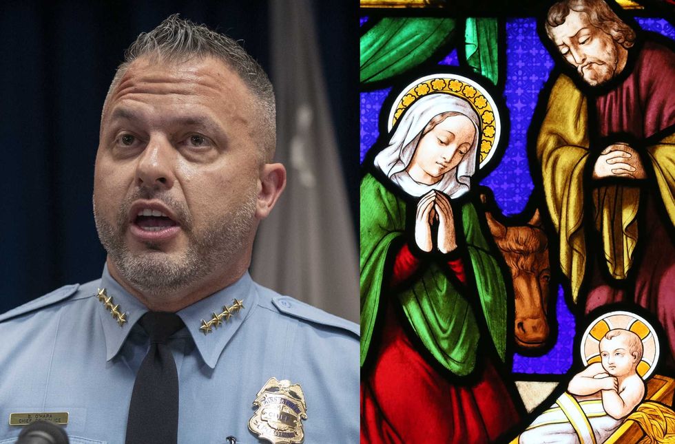 Minneapolis police chief cites his Catholic faith when comparing holy famil