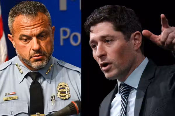 Minneapolis police chief RESIGNS after interfering with probe into misconduct allegations, mayor claims