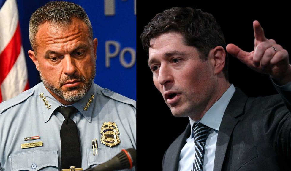Minneapolis police chief RESIGNS after interfering with probe into misconduct allegations, mayor claims