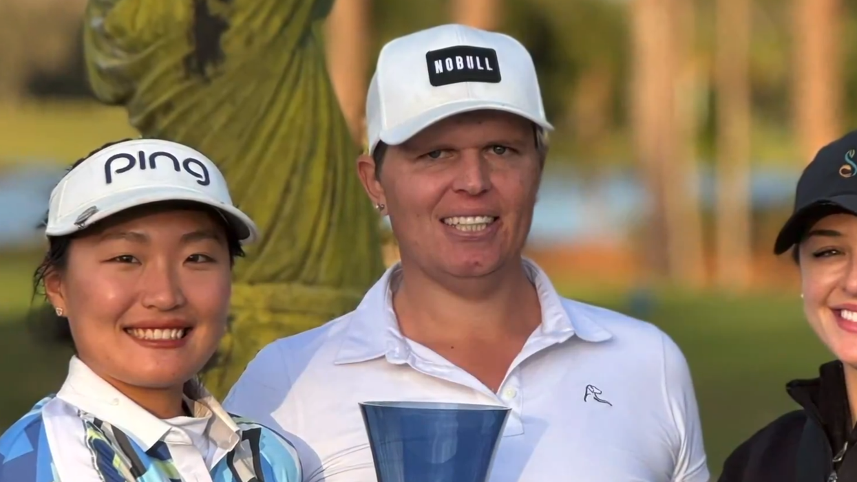 'Misinformed hatred': Transgender golfer says he doesn't understand backlash after winning women's tournament