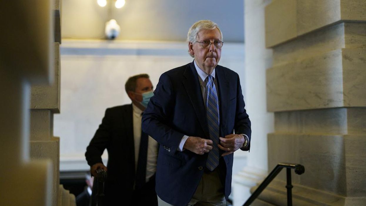 Mitch McConnell bursts bubble of Republicans hoping to impeach Biden over Afghanistan debacle: 'That's not going to happen'