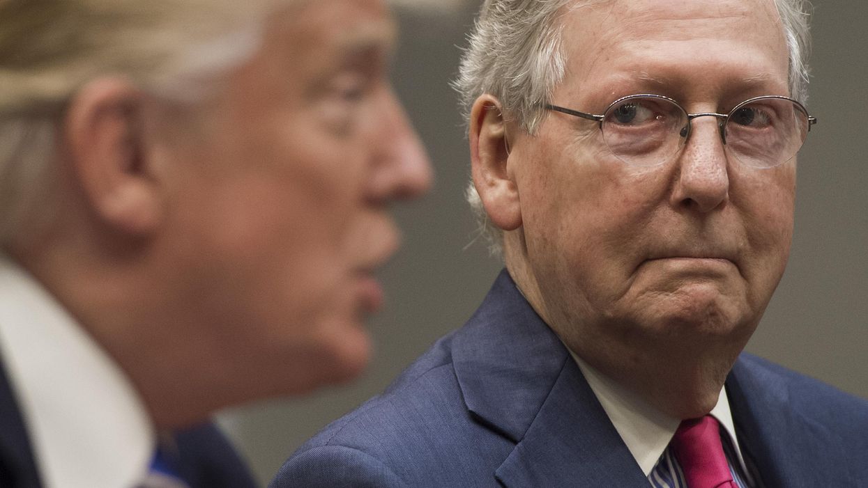 Mitch McConnell says mob that rioted at the US Capitol was 'provoked by the president'