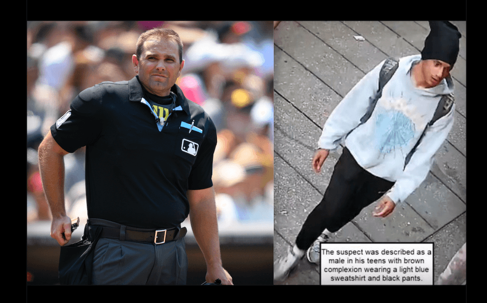 MLB umpire chases down, fights teen thug who allegedly stole his phone on Philly street: Police sources