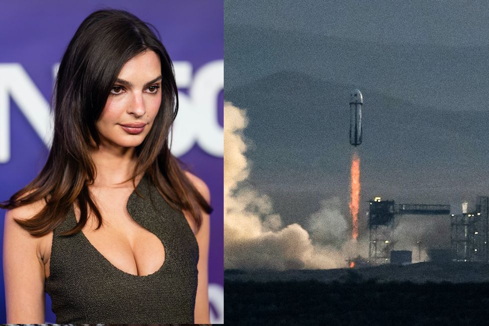 Model Emily Ratajkowski is 'disgusted literally' with all-female space flight