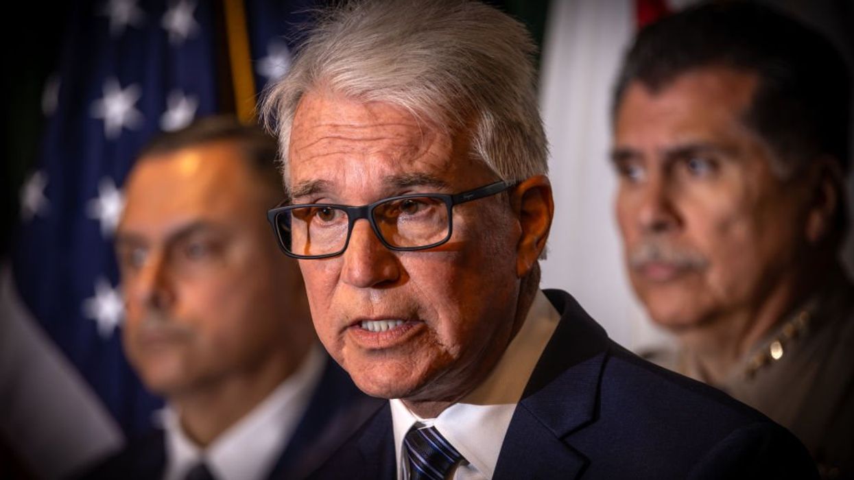 Mom of LA shooting victim confronts DA Gascón about progressive policies that show 'more sympathy' to criminals