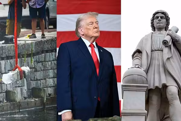 'Monuments matter': Christopher Columbus statue standing tall once again even after radicals did their worst