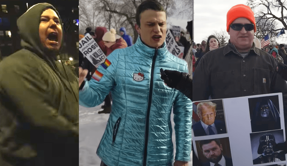 More UNHINGED anti-ICE extremist footage: 'I am a liberal, leftist, pagan, lesbian, transgender woman, and witch!'