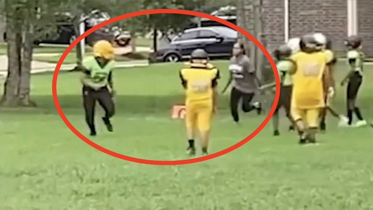 Mother chases, allegedly curses at and threatens to slap 12-year-old football player who tackled her son during youth game