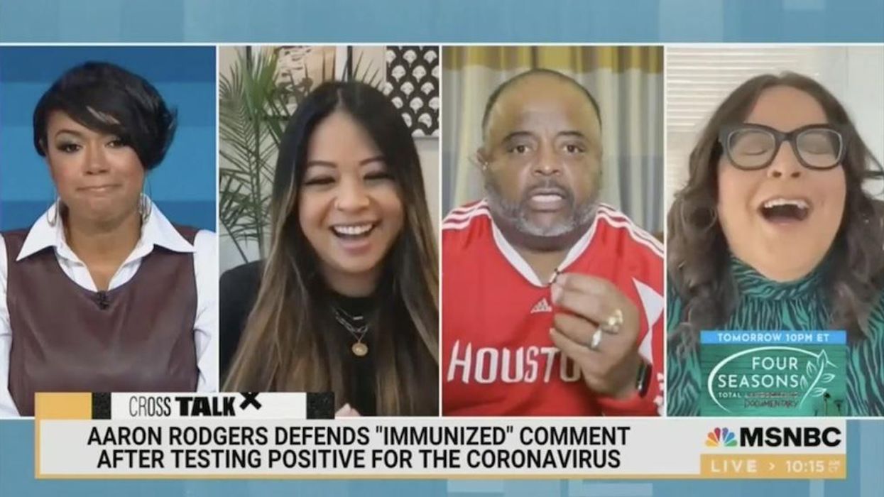 MSNBC host and panel go off on 'white men whining and complaining about wokeness': 'Shut the F up'