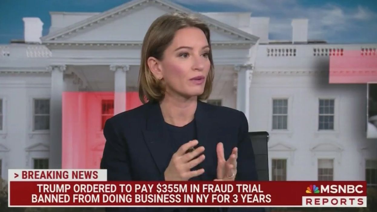 MSNBC host shocks panel with single question challenging the narrative celebrating $355 million ruling against Trump