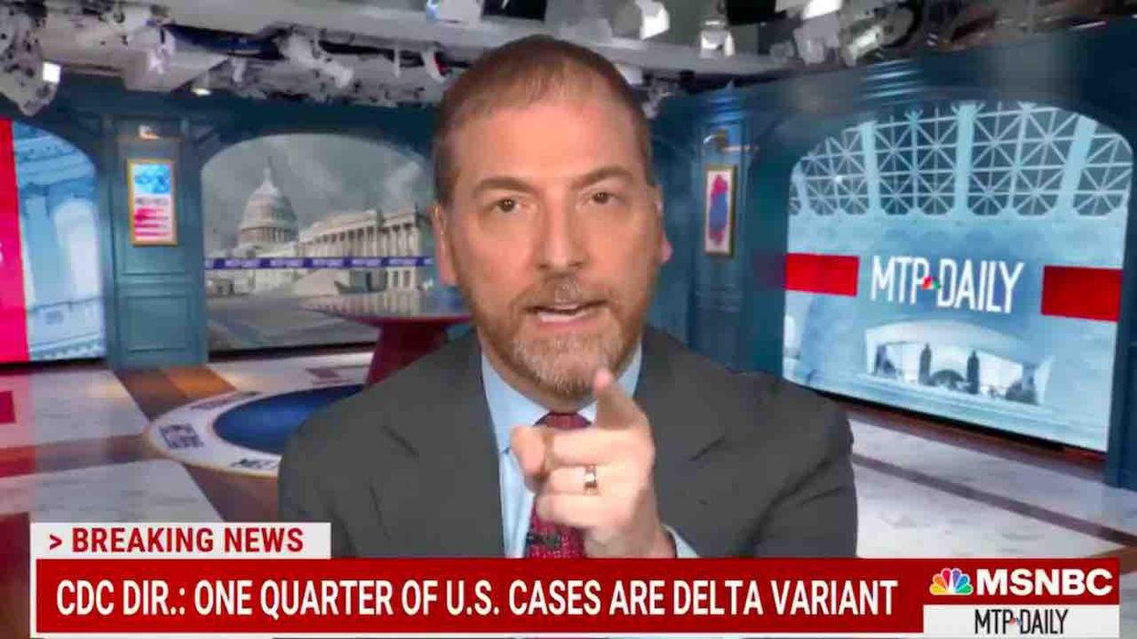 MSNBC's Chuck Todd scolds, angrily points finger at TV media figures who question COVID-19 vaccine safety
