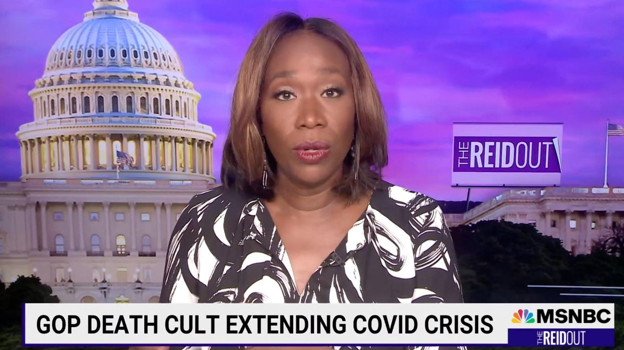 MSNBC's Joy Reid says conservatives who defy vaccine, mask mandates belong to a death cult: 'How many more people have to die before these ghouls are satisfied?'