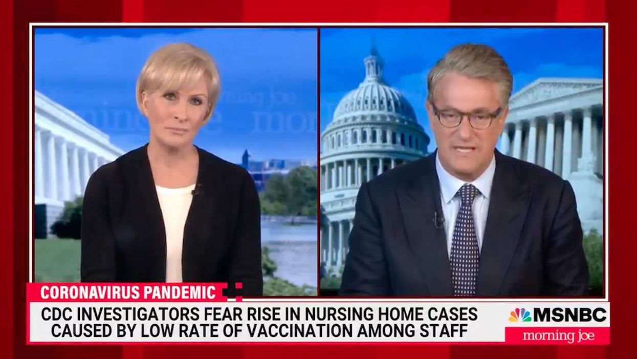 MSNBC's Scarborough: Biden should take a lesson from Ronald Reagan and force vaccines on teachers; union leaders need to shut up about not going back to work