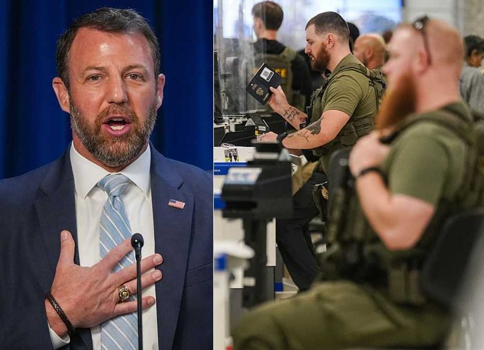 Mullin threatens to block flights into sanctuary cities after Democrats interfere with ICE