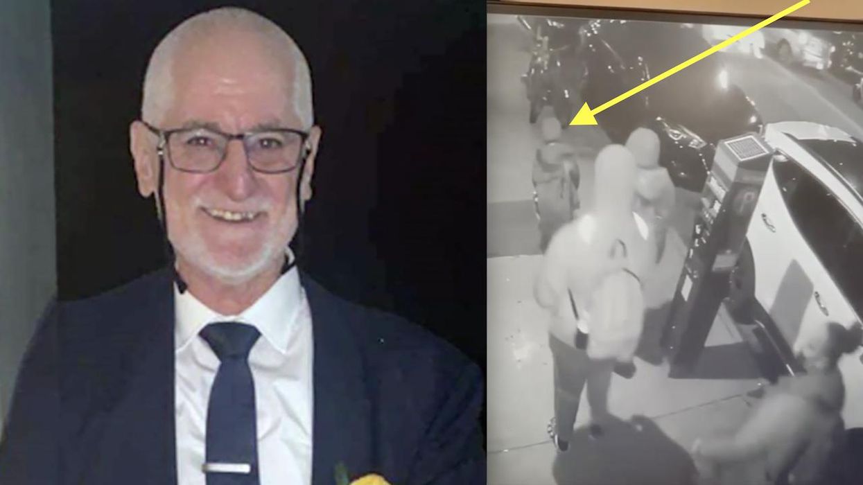 'My dad's a bull, like old-school men. They don't make them like they used to': Father, 68, and son stabbed while fighting thugs who attacked, robbed woman