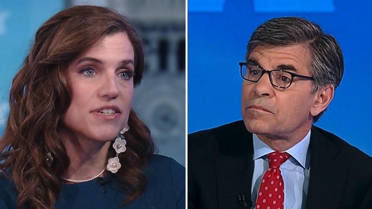 Nancy Mace owns George Stephanopoulos for using her rape to shame her for endorsing Trump: 'Complete and total POS'