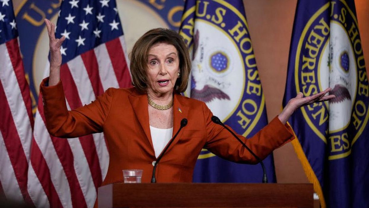Nancy Pelosi claims more government spending is 'reducing the national debt'