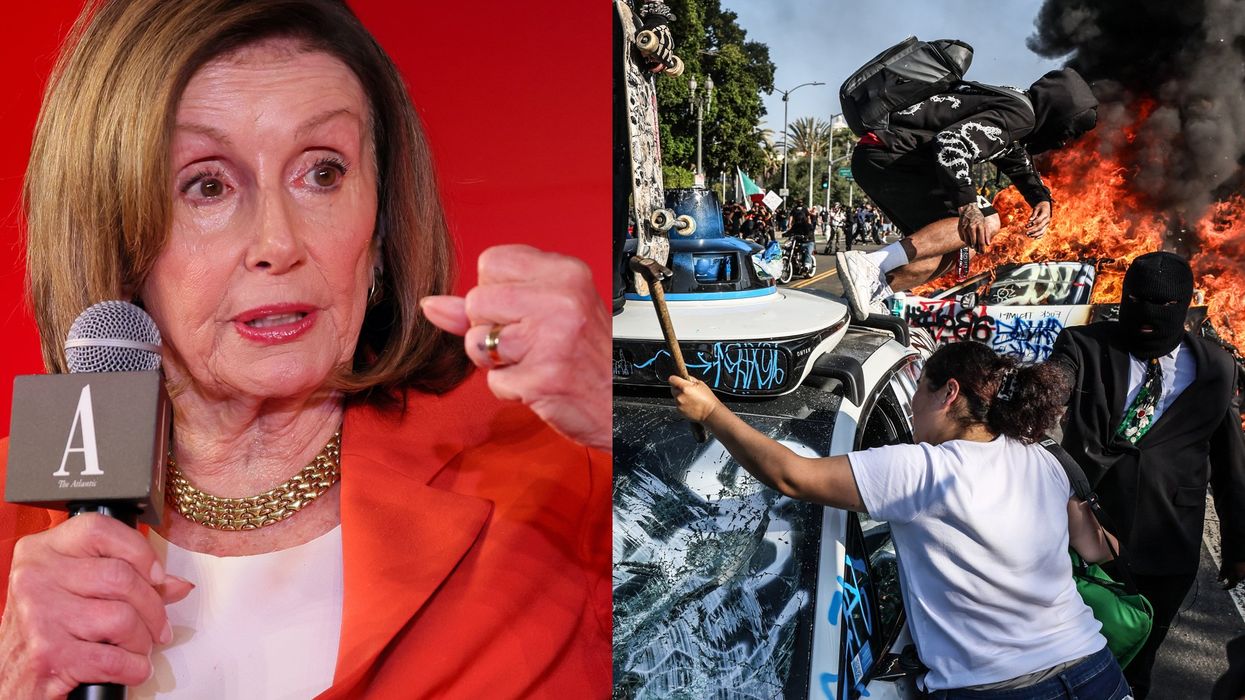 Nancy Pelosi faces brutal backlash for saying 'exuberance of the moment' led to LA rioting