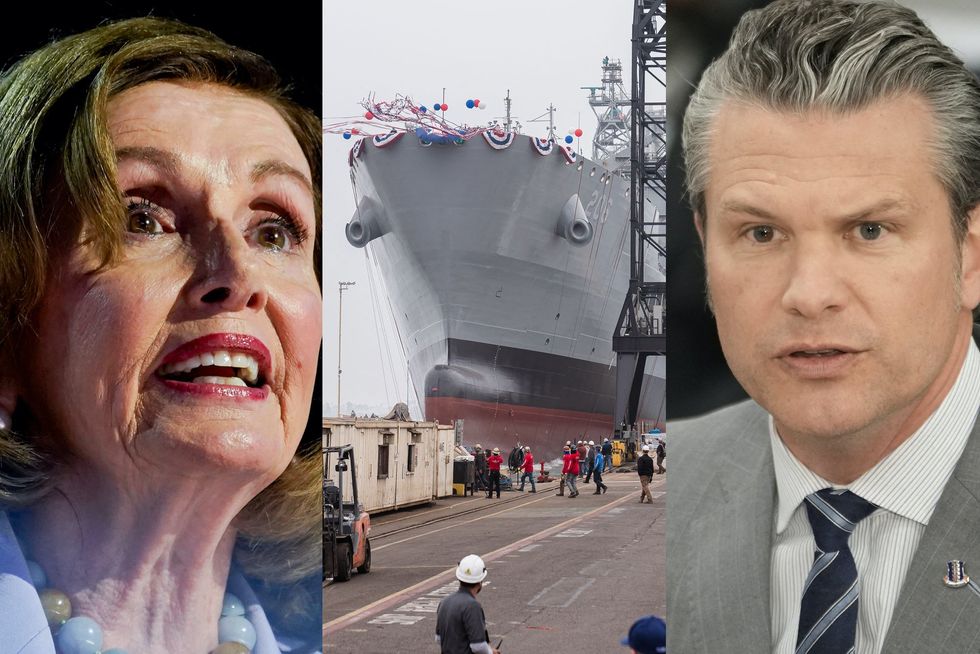 Nancy Pelosi outraged after Defense Sec. Hegseth orders removal of gay icon's name from naval ship
