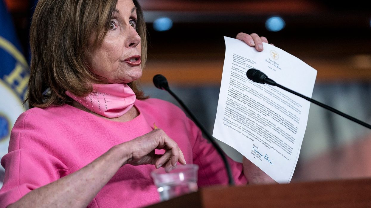 Nancy Pelosi says Republicans are 'trying to get away with...the murder of George Floyd'