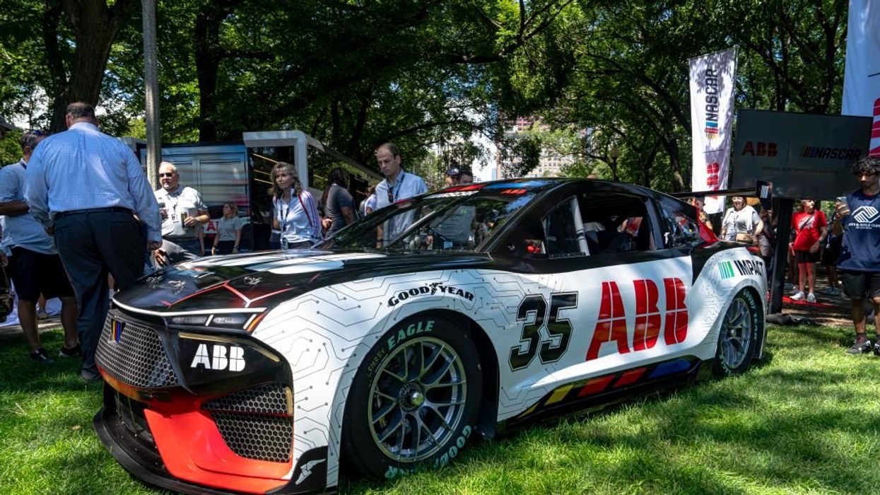 NASCAR introduces electric vehicle as part of commitment to 'decarbonization' and 'sustainable' operations by 2035