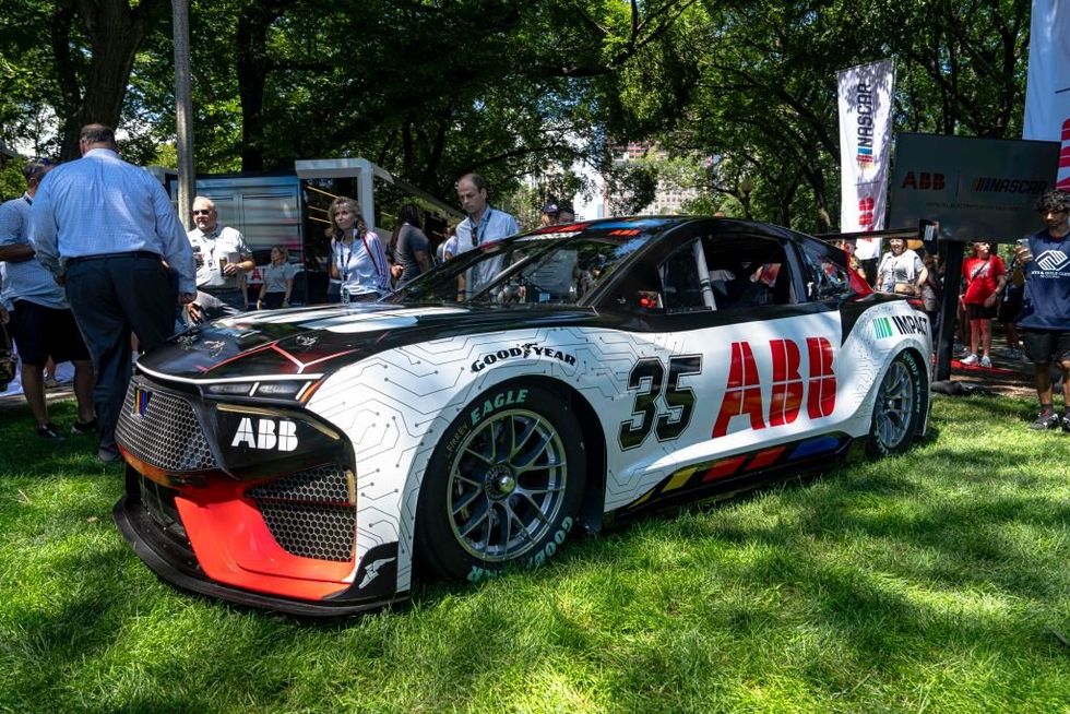 NASCAR introduces electric vehicle as part of commitment to 'decarbonization' and 'sustainable' operations by 2035