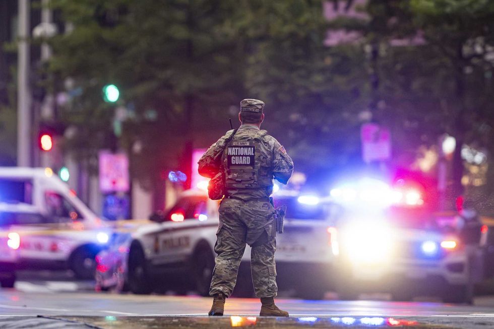 National Guard member SHOT while trying to quell late-night brawl in Washington, DC