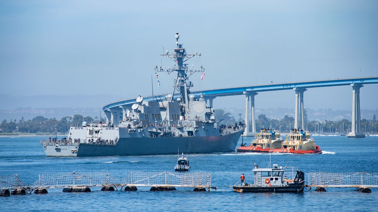 Navy sends second warship to US southern border to 'restore territorial integrity'
