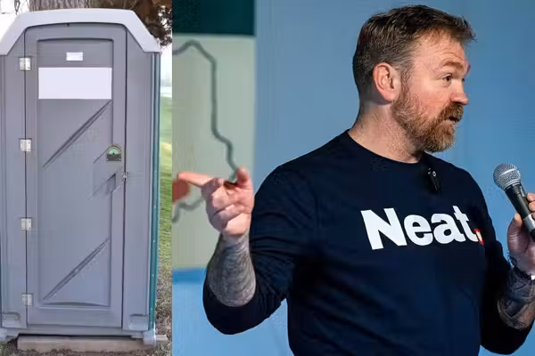 Nazi-linked Maine Democrat Graham Platner sexualizes — porta-potties?