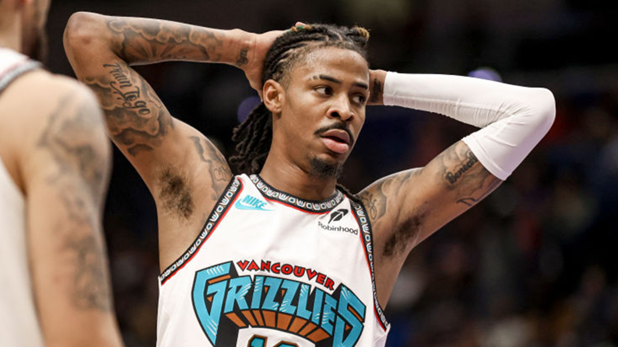 NBA warns Ja Morant about using 'finger gun' celebration due to past suspensions over guns — he immediately does it again