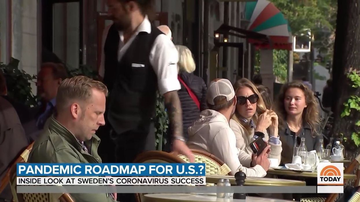 NBC News actually reports Sweden never implemented a COVID lockdown but is faring better than other nations, asks if it could be the 'pandemic roadmap' for the US