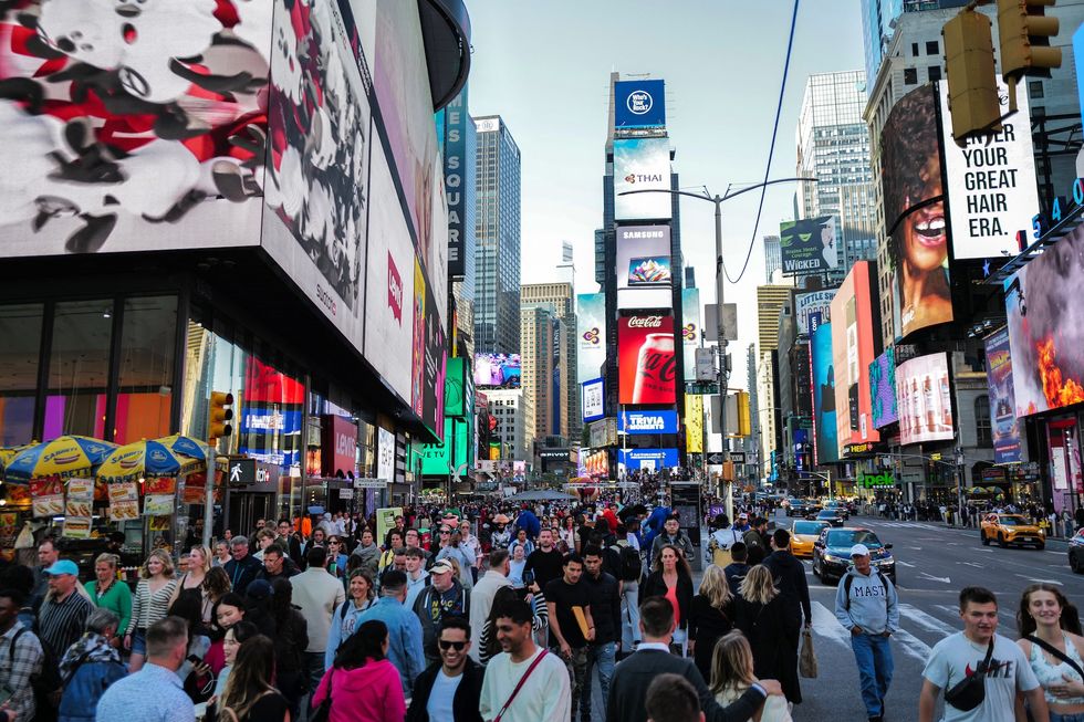 New 12-foot-tall statue of woman in Times Square meant to represent 'cultural diversity'