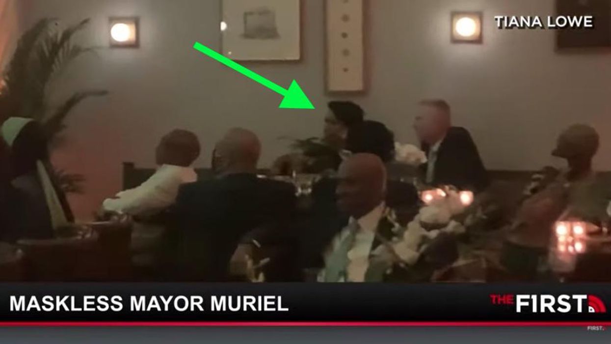 New video reveals DC mayor lied about complying with the mask mandate when caught unmasked at indoor reception: 'She's a moron, or she's a liar'