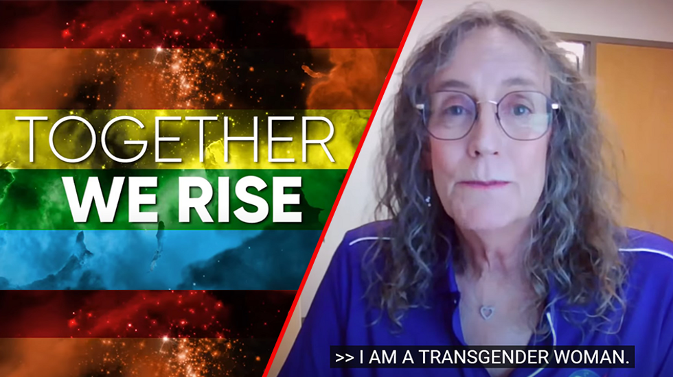 'New ways of solving problems': NASA promotes men dressed as women as part of 'diverse and inclusive teams'