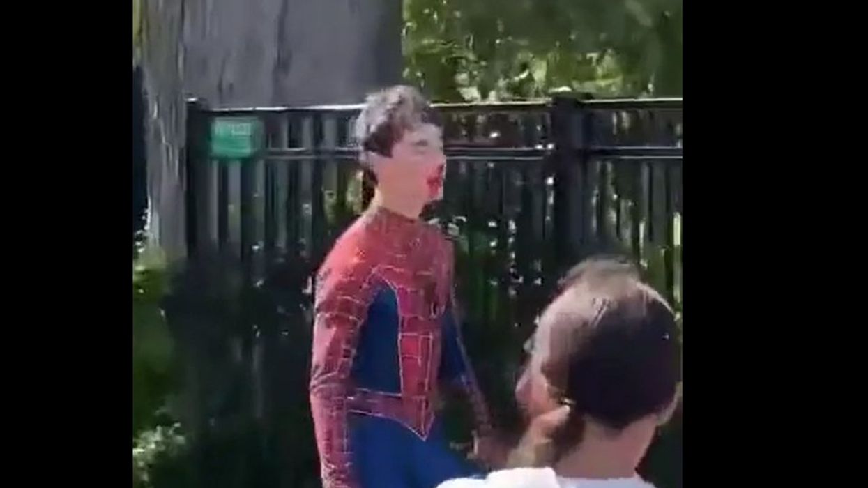 New York bullies bust a boy's nose after allegedly luring him to park in his Spider-Man costume
