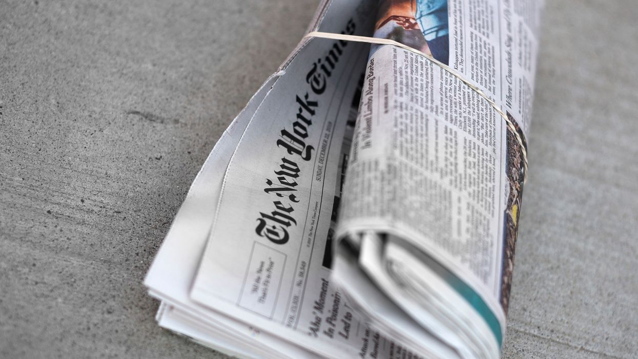 New York Times accused of spreading 'election disinformation' with now-deleted tweet