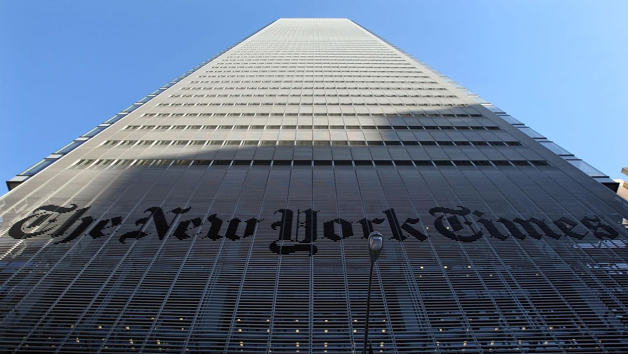 New York Times fires editor who went on hysterical, profanity-laced tirade at a pro-Second Amendment group