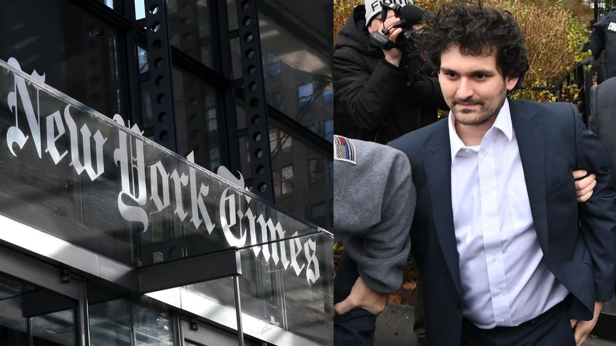 New York Times gets universally torched over bizarre article sympathetic to FTX founder Sam Bankman-Fried