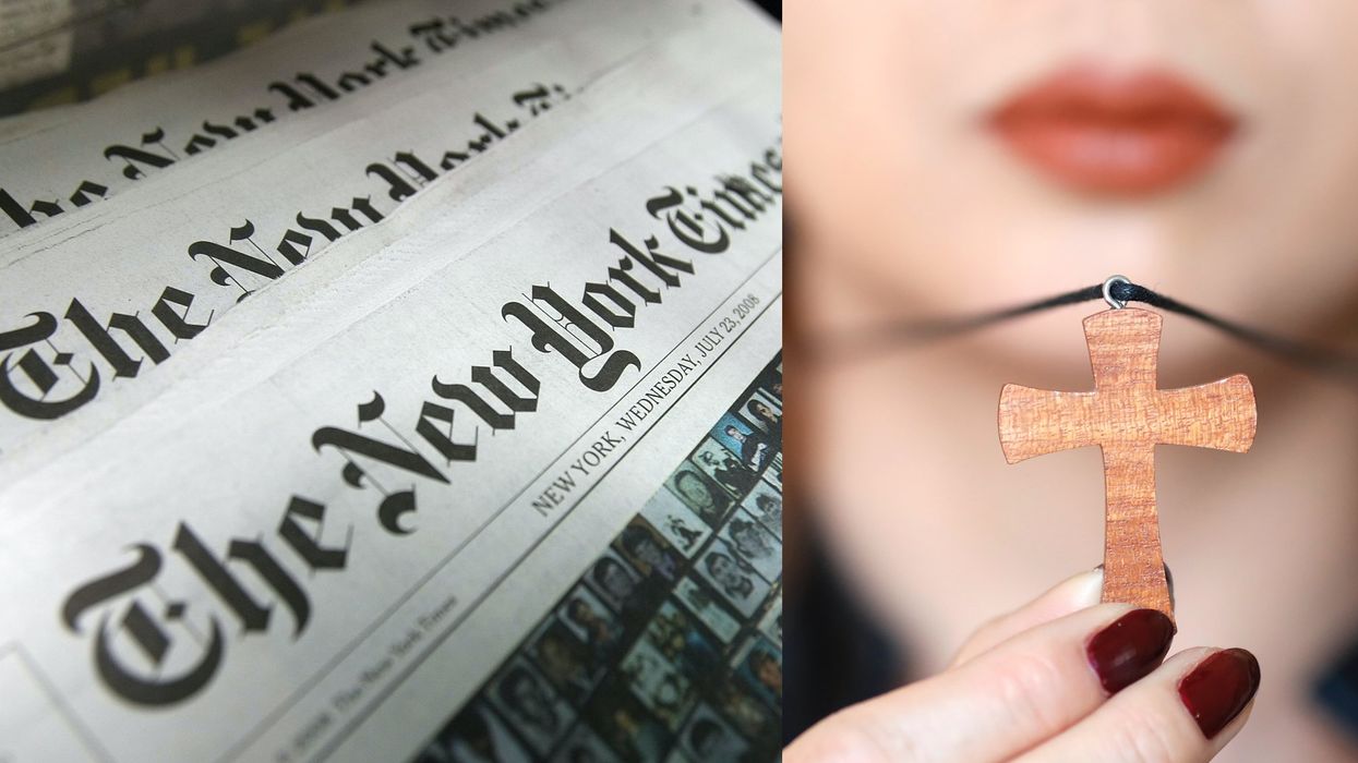 New York Times mocked over report discovering Christians wearing crosses for necklaces