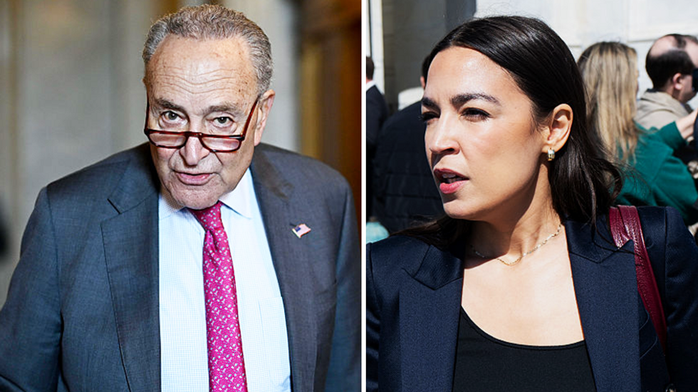 New Yorkers favor AOC over Chuck Schumer for Senate by nearly 20 points in new Democrat poll