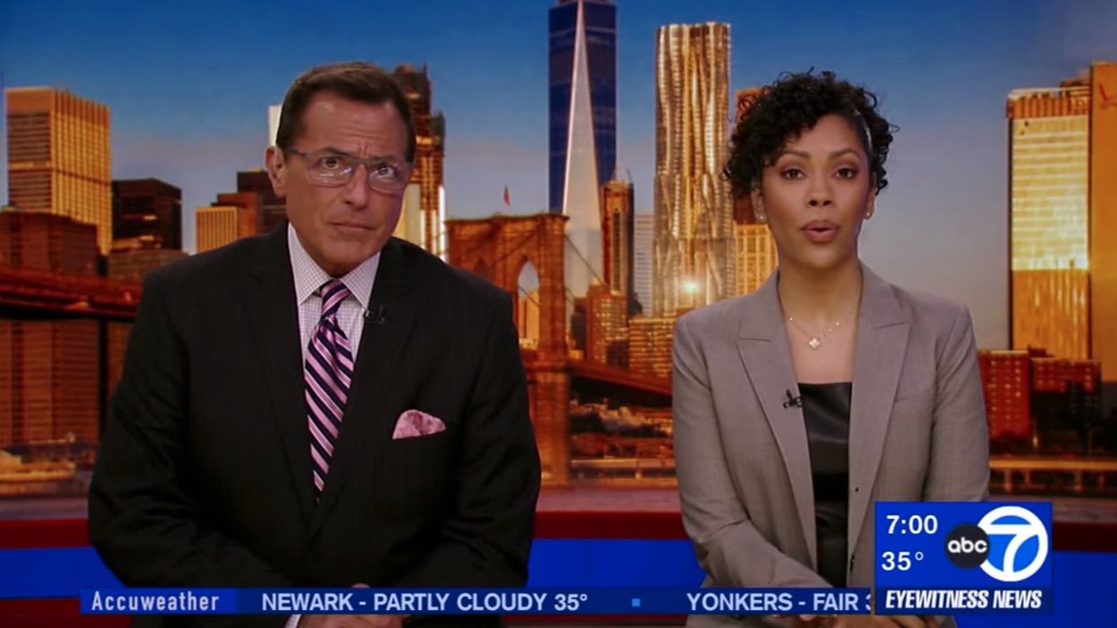 News anchor 'immediately' fired from NYC station over alleged hot-mic insult about his female co-anchor