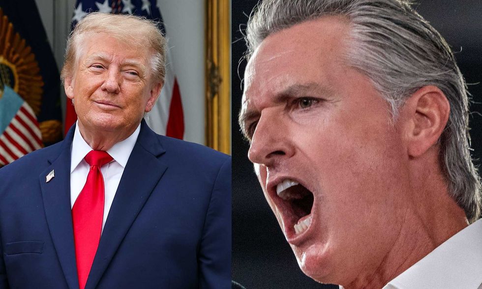 Newsom is OUTRAGED over Justice Department lawsuit to block votes from 20,000 'likely noncitizens'