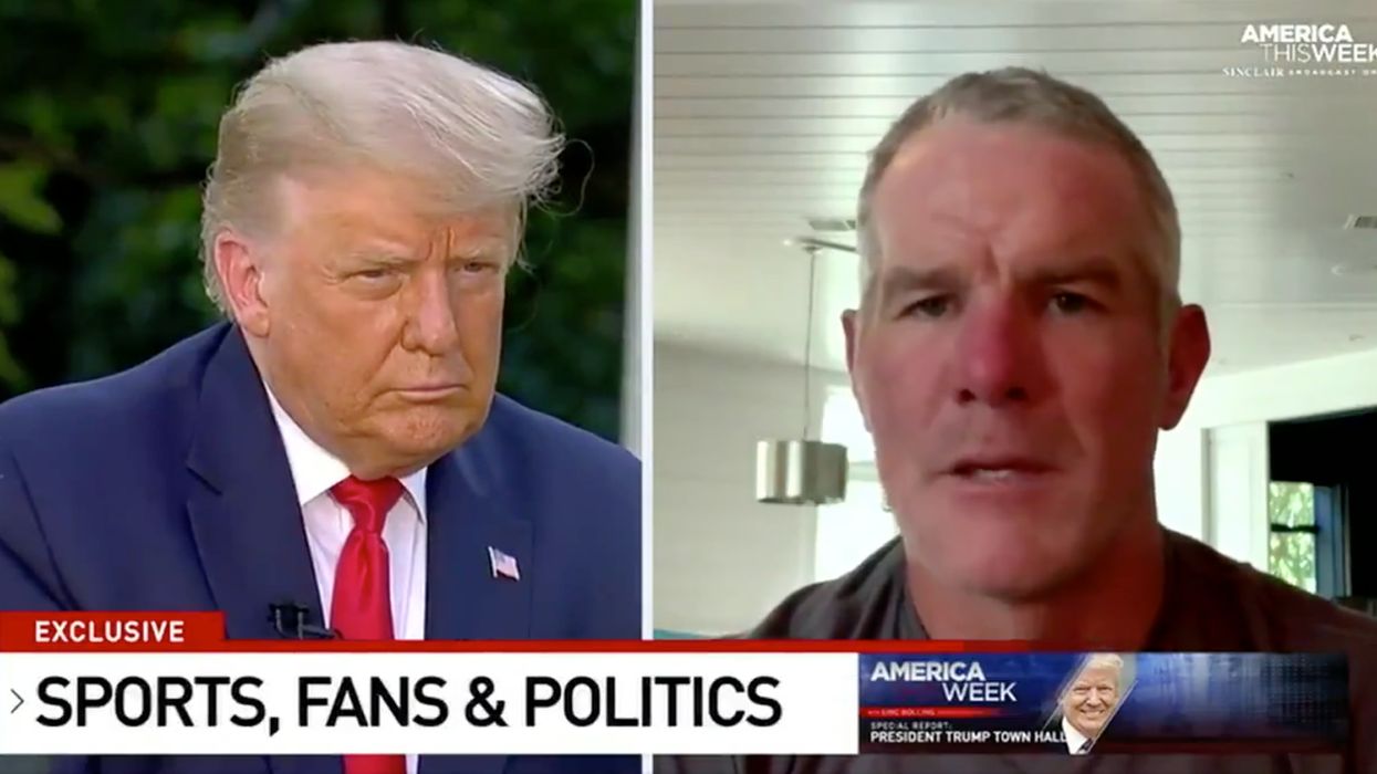 NFL legend Brett Favre announces support of President Donald Trump: 'My vote is for what makes this country great'