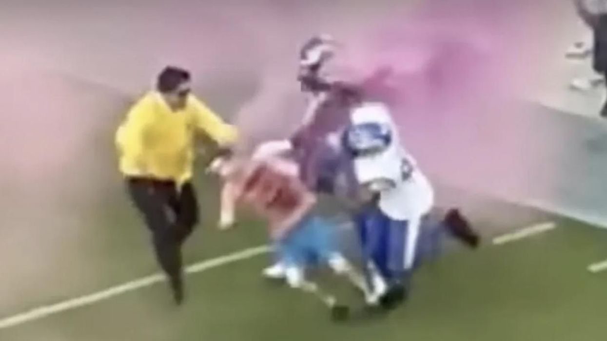 NFL linebacker won't face charges after flattening woke protester who stormed field with smoke bomb: 'There's consequences for your actions'