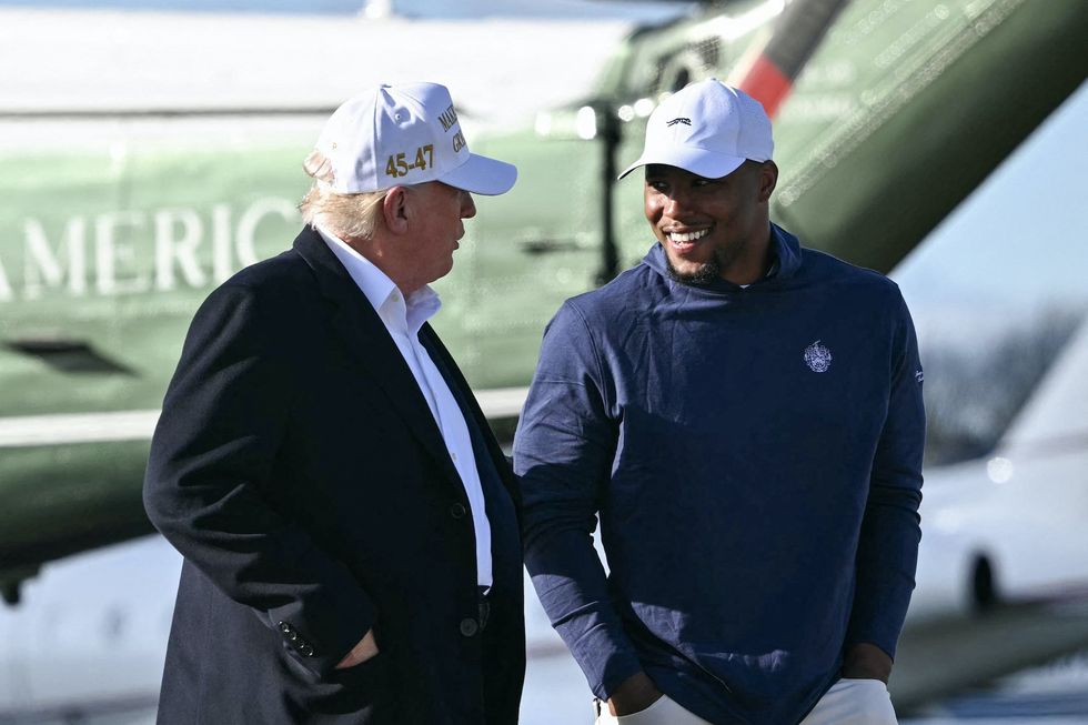 NFL star Saquon Barkley shoots down insufferable backlash after playing golf with Trump