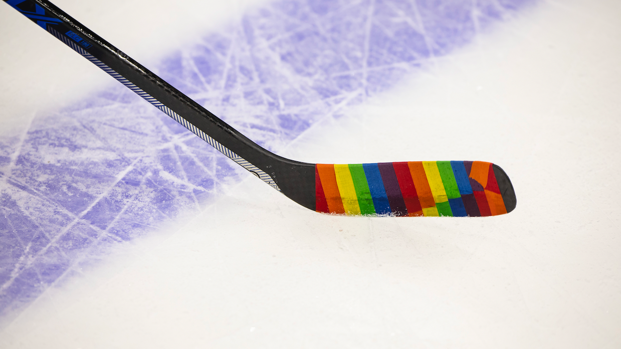 NHL reportedly bans rainbow Pride tape — and outraged sports journalists are signaling their virtue