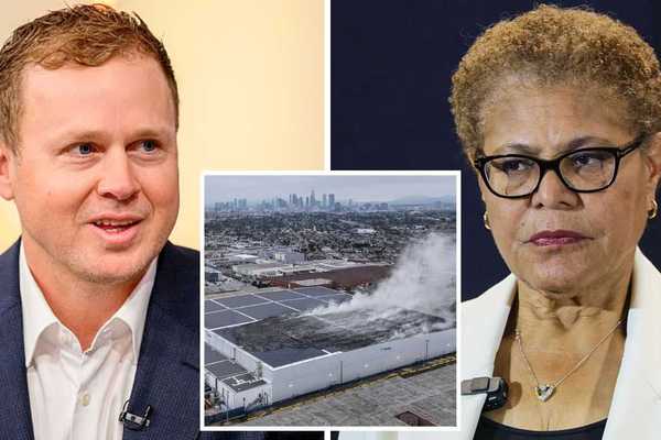 ‘Nice job, Karen!’ Spencer Pratt blasts Bass after leftist-run LA seeks help from Texas to fight warehouse fire.