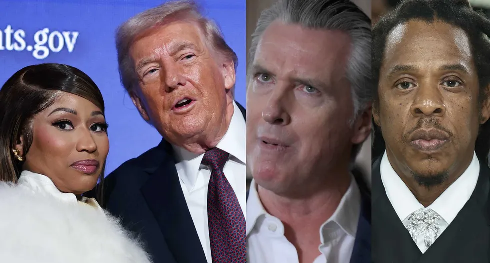 Nicki Minaj says Gavin Newsom and Jay-Z are to blame for her openly supporting Trump